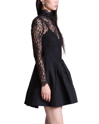 Stretch Lace Bubble Dress