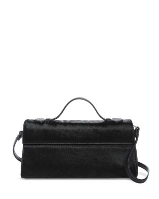 East West Calf Hair Top Handle Shoulder Bag - Exclusive