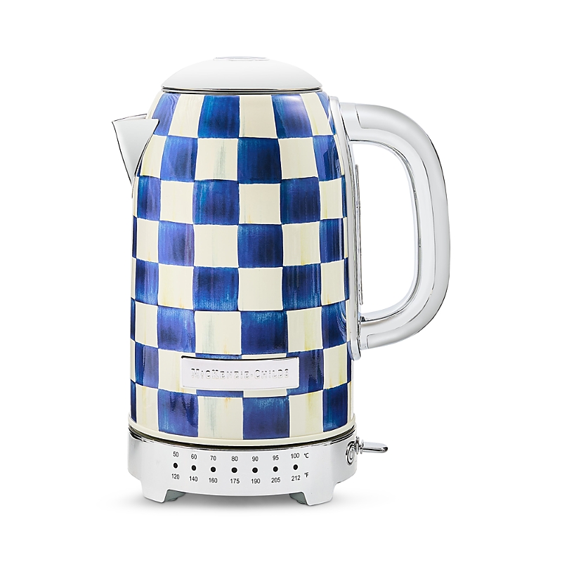 Mackenzie-childs Royal Check Electric Kettle In Multi