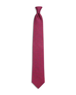 Geo Print Silk Neck Tie - Exclusive