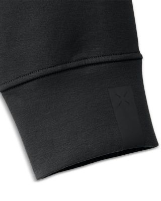 Overzip Mock Neck Sweatshirt
