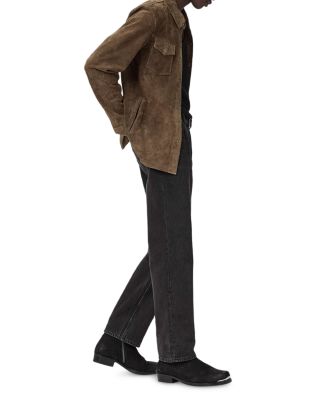 Sully Suede Regular Fit Button Down Shirt