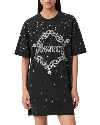 Drip Scatter T-Shirt Dress