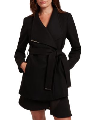 Rosess Wool Blend Wrap Coat