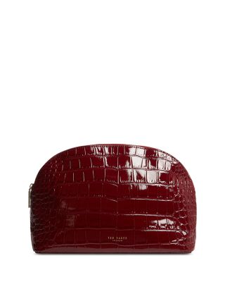 Valoris Croc Embossed Large Washbag