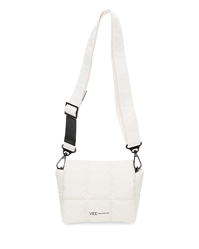 Vee Collective Porter Messenger Mini Bag In White