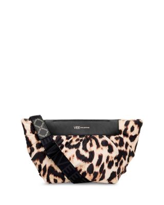 Caba Leopard Print Clutch Bag