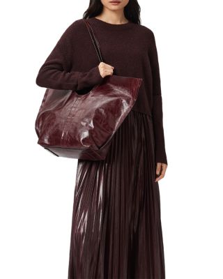 Ara Shine E/W Large Leather Tote Bag