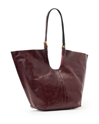 Ara Shine E/W Large Leather Tote Bag