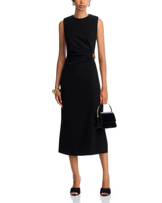 Jersey Hardware Sleeveless Midi Dress - Exclusive