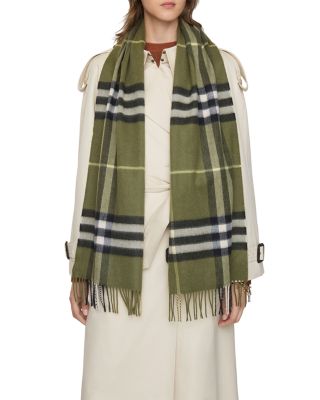 Classic Check Cashmere Scarf
