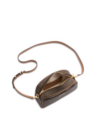 Jet Set Camera Leather Crossbody Bag