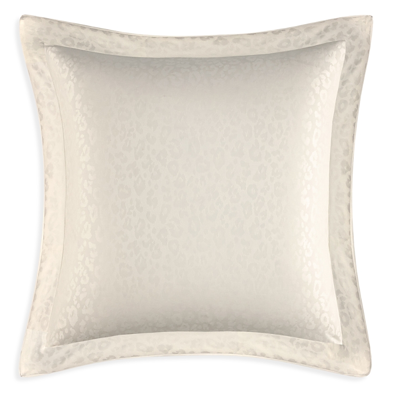 Yves Delorme Leopard Sham, Euro In Neutral