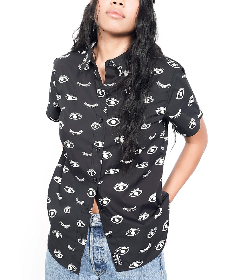 Wildfang The Essential Button Up Shirt In Multi