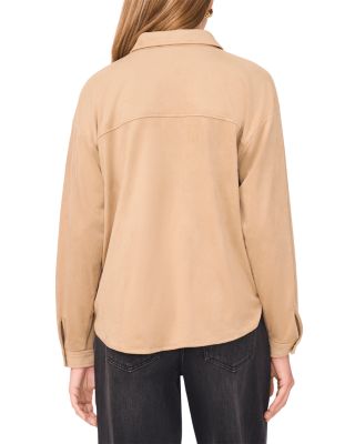 Faux Suede Shirt