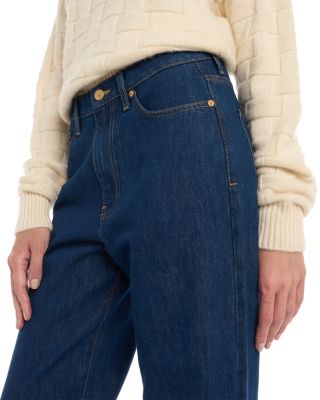 Sade High Rise Straight Jeans in Indigo