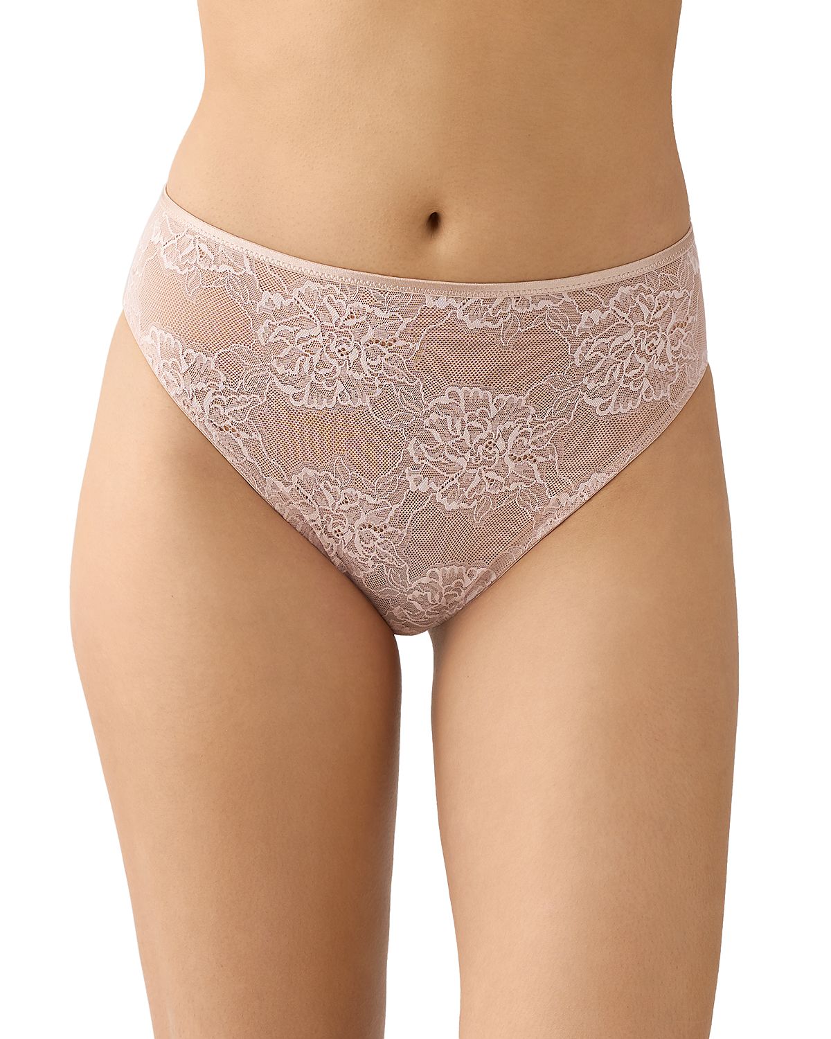 Wacoal Full Bloom Hi Cut Brief
