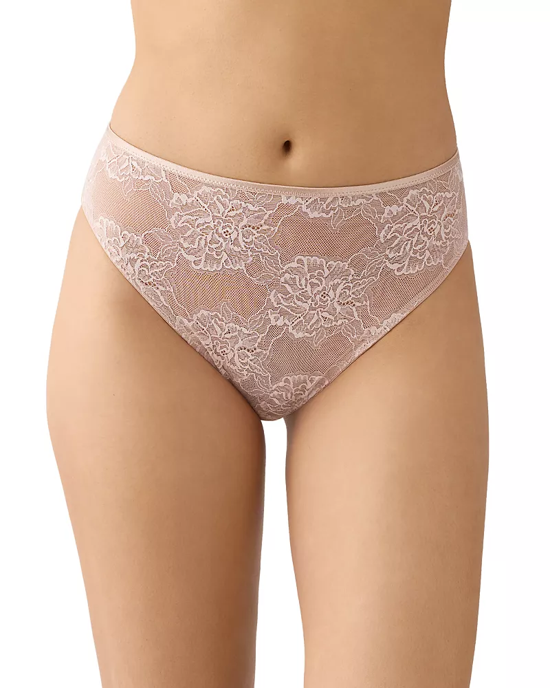 Wacoal Full Bloom Hi Cut Brief
