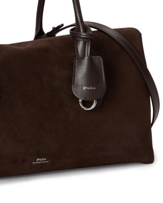 Bellport Suede Satchel