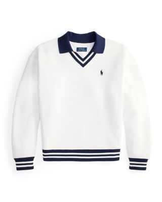 Ralph Lauren US Open Fleece Cricket Polo | Bloomingdale's