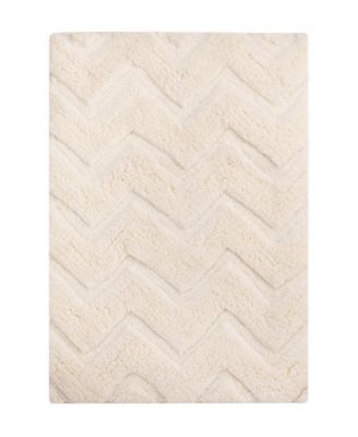 Vantaa Bath Mat - Ivory White, 36&amp;quot; L x 24&amp;quot; W