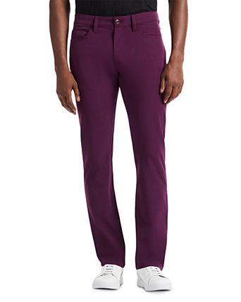 mens purple dress pants Concitor Men's Trousers Flat Front Slacks Lavender Light 38 : Clothing, Shoes & Jewelry Whether you wear it with a shirt Purple Men's Dress Pants: Slim