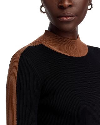 Striped Sleeve Sweater