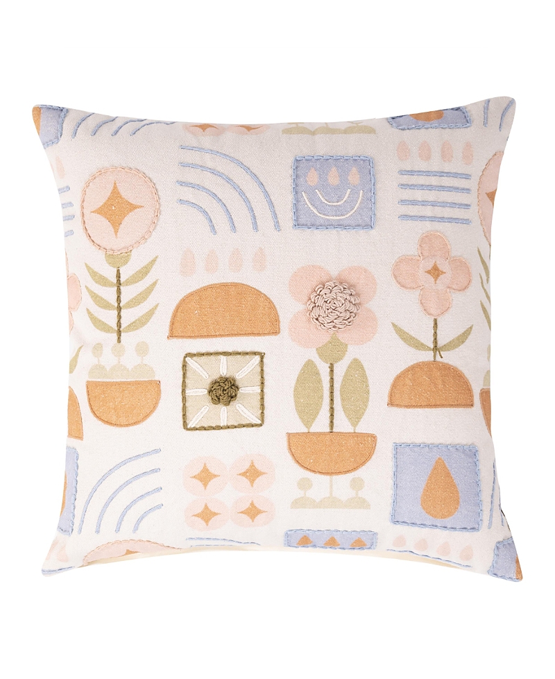 Gauri Kohli Junia Pillow Cover, 20 X 20 In Multi