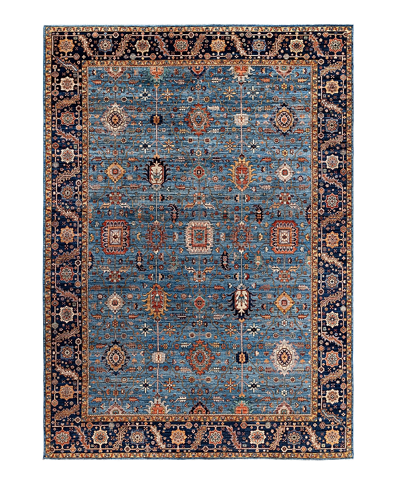 Bloomingdale's Serapi M0103-76 Area Rug, 9'10x13'10 In Blue