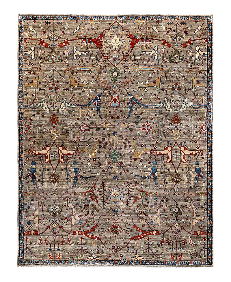 Bloomingdale's Serapi M0103-148 Area Rug, 9'3x11'11 In Brown