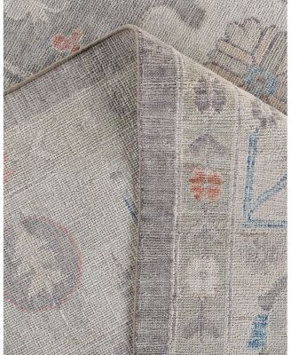 Bloomingdale's Colorful Oushak M0103-33 Area Rug, 9'9"x13'5"