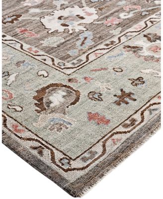 Bloomingdale's Colorful Oushak M0103-46 Area Rug, 8'0"x9'8"