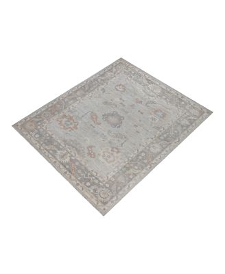 Bloomingdale's Colorful Oushak M0103-52 Area Rug, 8'1"x9'9"
