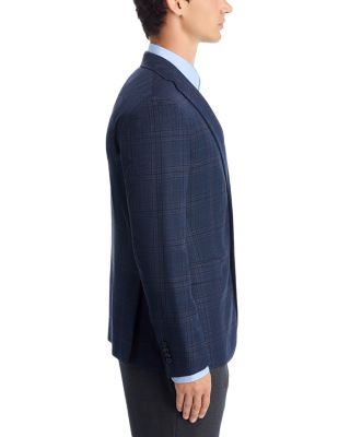 Slim Fit Plaid Sport Coat