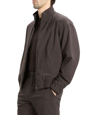 Straight Collar Reversible Moto Jacket