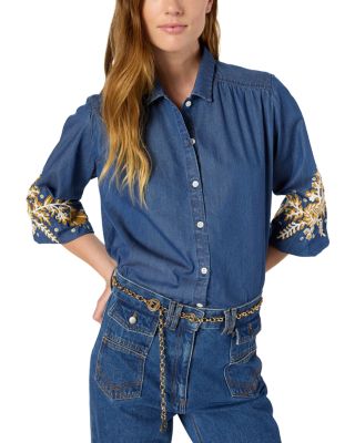 Amelie Button Front Shirt 