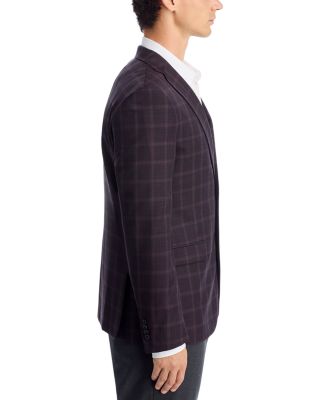 Slim Fit Tonal Plaid Sport Coat