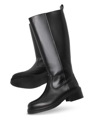 Women's Leather Riding Boots
