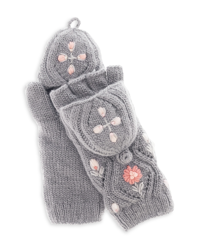 French Knot Tilly Hand Knit Convertible Mitten In Multi