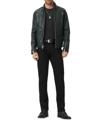 Jared Racer Leather Jacket