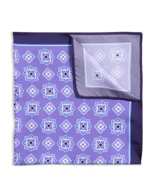 Medallion Silk Pocket Square - Exclusive