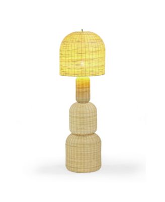 Kootu Natural Rattan Floor Lamp