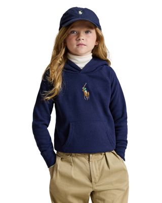 Girls' Big Pony Fleece Hoodie - Little Kid