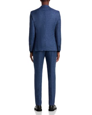 Melange Solid Slim Fit Suit Separates