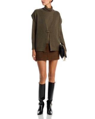 Turtleneck & Sweater Vest Set