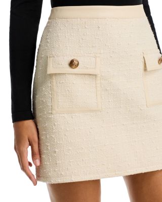Tweed Miniskirt