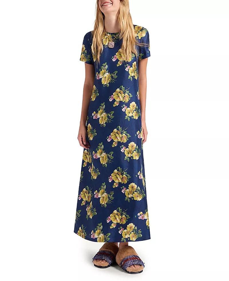 La DoubleJ Swing Dress Riptide Midnight Blue