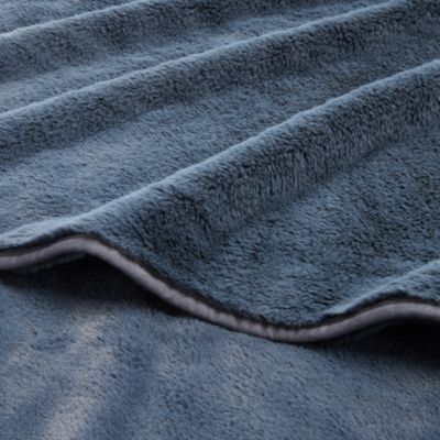 Rabbit Faux Fur Throw Blanket - Exclusive