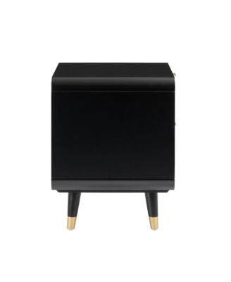 Christine Nightstand in Black