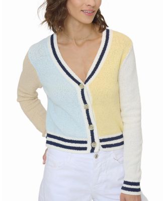 Women's Daphne Varsity Stripe Cardigan